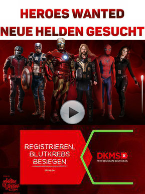 Video DKMS Helden gesucht